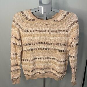 American Eagle striped sweater with sparkle - Medium